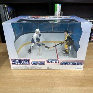 1997 Kenner Starting Line Up Freeze Frame Mats Sundin & Ray Bourque NHL Bruins